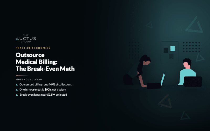 Outsourcing medical billing costs, benefits and break-even point